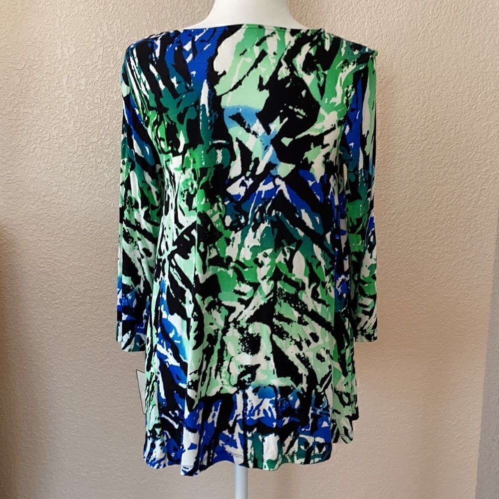 Dana Buchman Women Blouse   - Picture 5 of 7